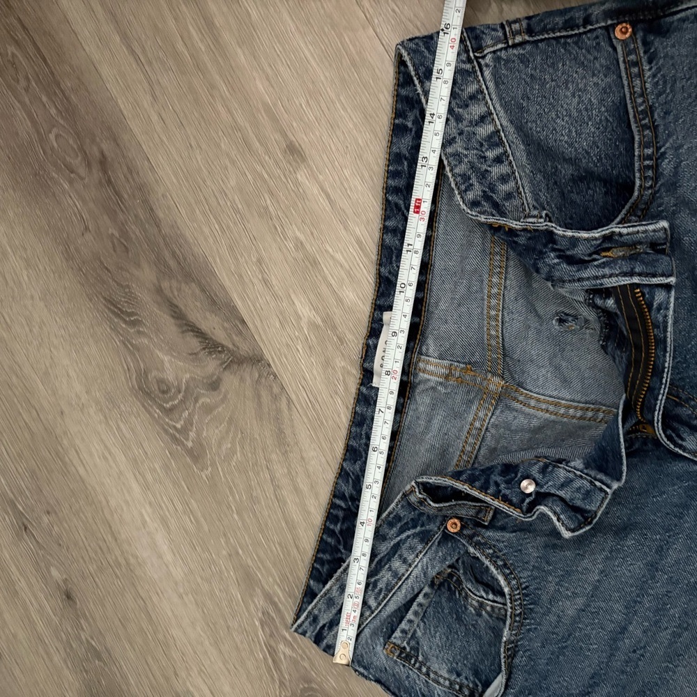 Classic Denim Wide Leg Women's Jeans - Picture 4 of 5